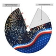 thumbnail image 2 of Rateoe Fireworks Print Christmas Tree Skirt 36" for Xmas Holiday New Year Party Circle Tree Mat Ornaments Decoration, 2 of 7