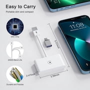Wireless CarPlay Adapter 2024 Upgraded, Converts Factory Wired CarPlay to Wireless, Plug and Play Car Play Wireless Adapter Dongle, Compatible with iPhone Multi-User Seamless Connection, White