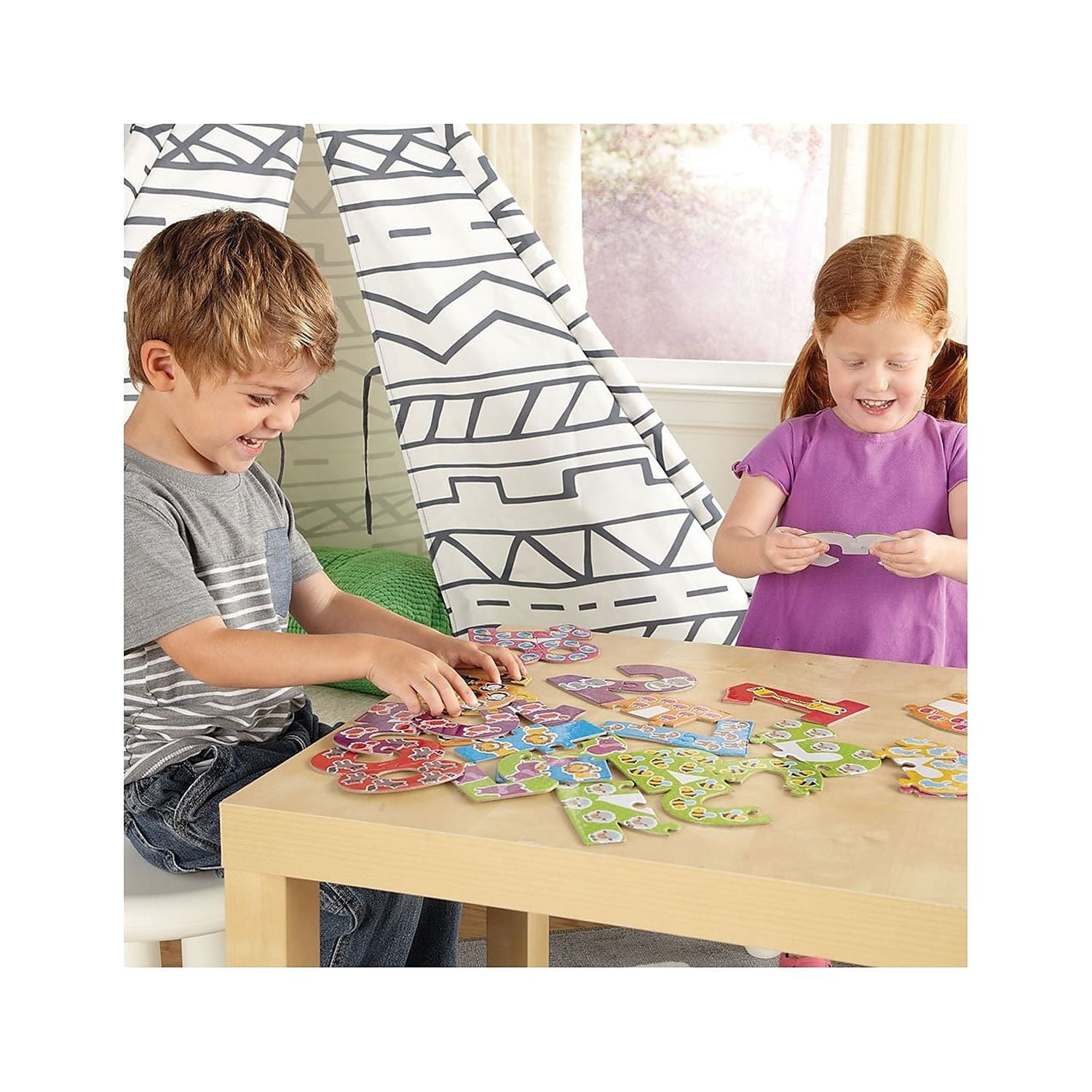 Learning Resources Number Puzzle Cards, Puzzles for Kids, Ages 3+, LER8591