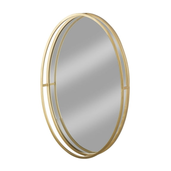 Tripar Oval Metal Mirror/Tray