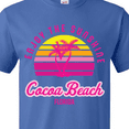 thumbnail image 4 of Inktastic Summer Enjoy the Sunshine Cocoa Beach Florida in Pink T-Shirt, 4 of 5