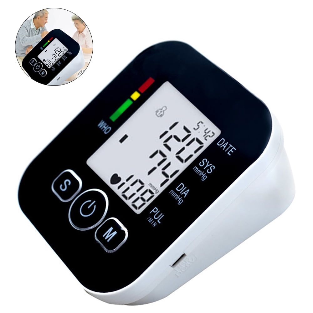 1 pcs Digital Blood Pressure Monitors Fully Automatic Wrist Blood