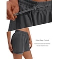 thumbnail image 6 of Pinspark 2 in 1 Athletic Shorts for Women, High Waisted Running Shorts with Zipper Pockets, 6 of 6