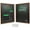 Version 2, variant on Excello Global Products Wooden Chalkboard 13 by 17 in Photo Frame Christmas Decoration with White Chalks, Version 1, Set of 2 Boards - EGP-HD-0238