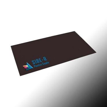 3 pack- BLACK POLYSTYRENE, .030" Thick  24" x 48" PLASTIC SHEET STYRENE