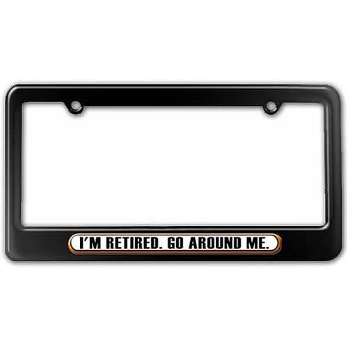 Humor License Plate Frame Stainless Metal Tag Holder What Would Scooby Doo Do