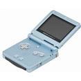 thumbnail image 4 of Restored Nintendo Game boy Advance SP GBA SP Gaming Console, Pearl Blue (Refurbished), 4 of 5