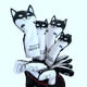 thumbnail image 3 of Durable Golf Driver Head Cover PU Cuero 400cc Maderas, 3/5 FW, UT Cute Guard Los 37x175cm Sharpla Headcover del palo de golf, 3 of 8