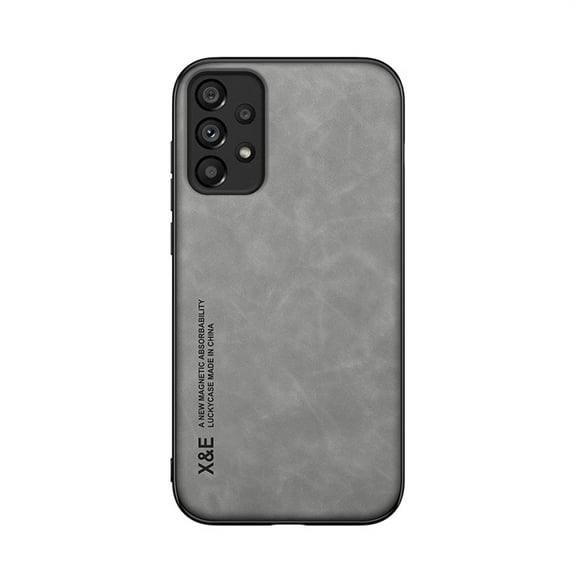 Allytech Case for Samsung A72 5G, Galaxy A72 Case 5G, Slim Fit Shockproof Anti-Fingerprint Anti-Dust PU Leather Case for Samsung Galaxy A72 6.7" 2021, Lightgray