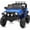Blue, variant on Outfunny 24 Volt Ride on Cars for Kids, Battery Operated Ride on Toy Truck w/ Remote, Bluetooth, 400W Power - Red