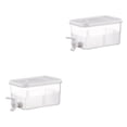 thumbnail image 1 of Bewildely Clear Cool Water Bucket with Plastic Kitchen Gadgets for Home Parties 5L 2Conjunto, 1 of 1