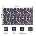 thumbnail image 5 of Dark Blue Little Princess Pattern Door Rugs,Washable Non Slip Door Mats Indoor,Decorative Door Mats,Entry Mat Indoor for Entrance,Bedroom,Kitchen,Bathroom,17"x30", 5 of 6
