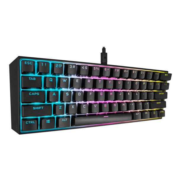 CORSAIR Gaming K65 RGB MINI 60% - Keyboard - backlit - USB - US CORSAIR Gaming K65 RGB MINI 60% - Keyboard - backlit - USB - US