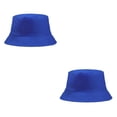 thumbnail image 4 of Sombrero de cubo Qarigey para todas las estaciones Algodón Azul, 4 of 6