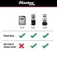 thumbnail image 2 of Caja para Llaves de Pared Master Lock Plata con Combinación, 2 of 7