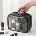 thumbnail image 5 of SouMaox Portable Storage Pouch Flexible Handle Travel Organizer Toiletry Case Large Opening Container for Daily Commuting Vacation Use, 5 of 9