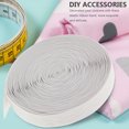 thumbnail image 6 of HAMPPLIES Elastic Diy Strap Elastic Strap White Polyester 1 Clothing Accessories, 6 of 8