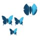 thumbnail image 2 of Calcomanías decorativas de insectos Jumpingount 3D para pared Azul 48pcs, 2 of 6