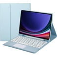 thumbnail image 1 of Funda con teclado táctil para Samsung Galaxy Tab S10 Ultra / S9 Ultra / S8 Ultra de 14,6 pulgadas, con portalápices - Teclado Bluetooth táctil magnéticamente desmontable, 1 of 7