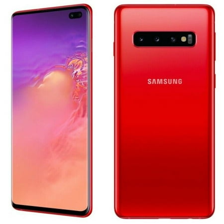 Restored Samsung Galaxy S10e G970U 128GB Factory Unlocked Android Smartphone - Cardinal Red (Refurbished)