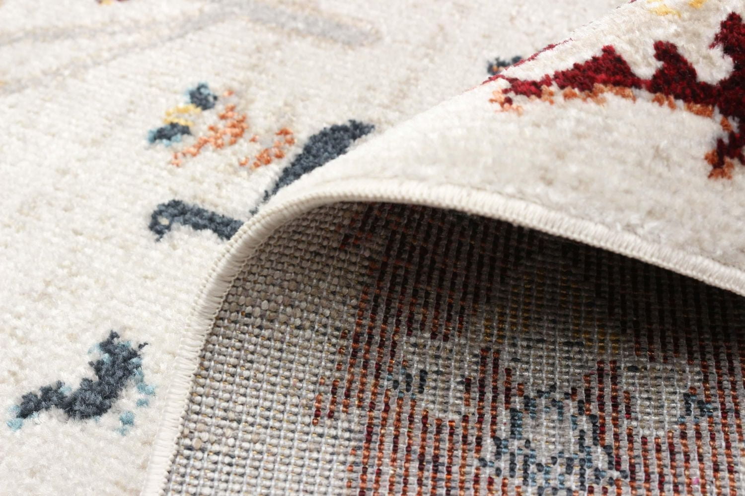 ECARPET Washable Boho Chic Area Rug for Bedroom, Living Room