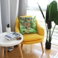 thumbnail image 6 of Fall Decor House Decor Pillow Covers 16*16in Crystal Velvet Sofa Cover Soft and Comfortable Shrink-Resistant Holiday Gifts Forest Elk, 6 of 7