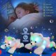 thumbnail image 2 of Music Muñeco de oso blanco de 37cm, juguete de peluche luminoso, decoración para habitación de niños, regalo de Pascua, 2 of 5