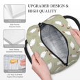thumbnail image 3 of Fotbe Funny Chicken Pattern Lunch Bag, Insulated Lunch Box, Small Leakproof Cooler Food Lunch Containers Reusable High Capacity Lunch Tote Bags for Work, Travel, Outdoor, 3 of 6