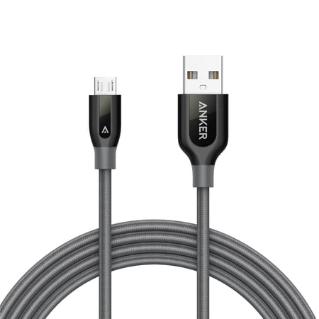 UPC 848061037340 product image for Anker PowerLine+ Micro USB (6ft) The Premium, Fastest, Most Durable Cable [Kevla | upcitemdb.com