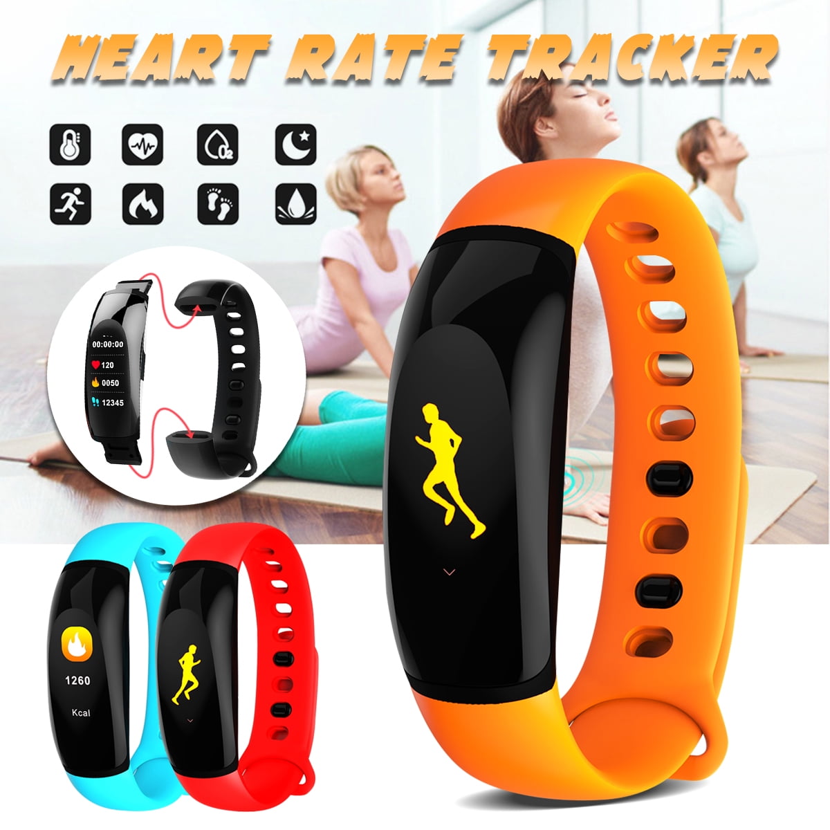 smart wristband yoho sports