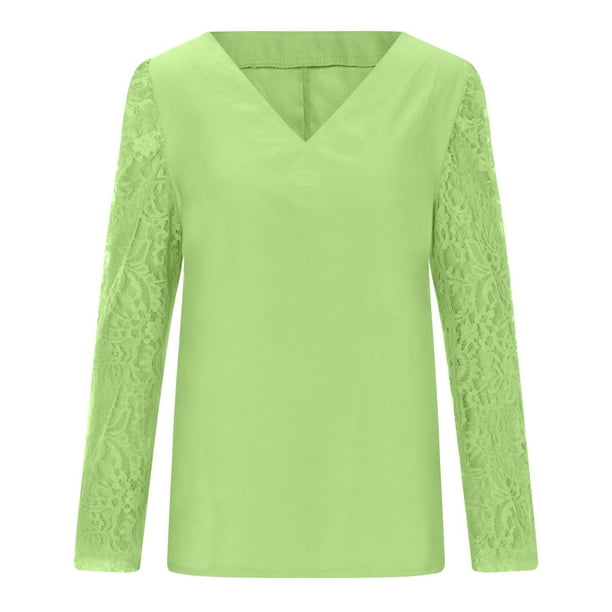 RXIRUCGD Trendy Casual Womens Long Sleeve Tops Clearance Items