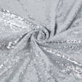 thumbnail image 3 of JYFLZQ 2 Sequin Backdrop Curtain, 4ft x 8ft, 2 Panels, Sparkling Silver Photo Booth Background, 3 of 6