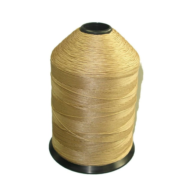 Beige Premium Bonded Nylon Sewing Thread 207 Tex 210 1lb 2000 yards