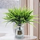 thumbnail image 5 of Pack de 4 arbustos de césped artificial - Plantas artificiales resistentes a los rayos UV de 14,17" para decoración exterior en patios, porches y jardines, 5 of 8