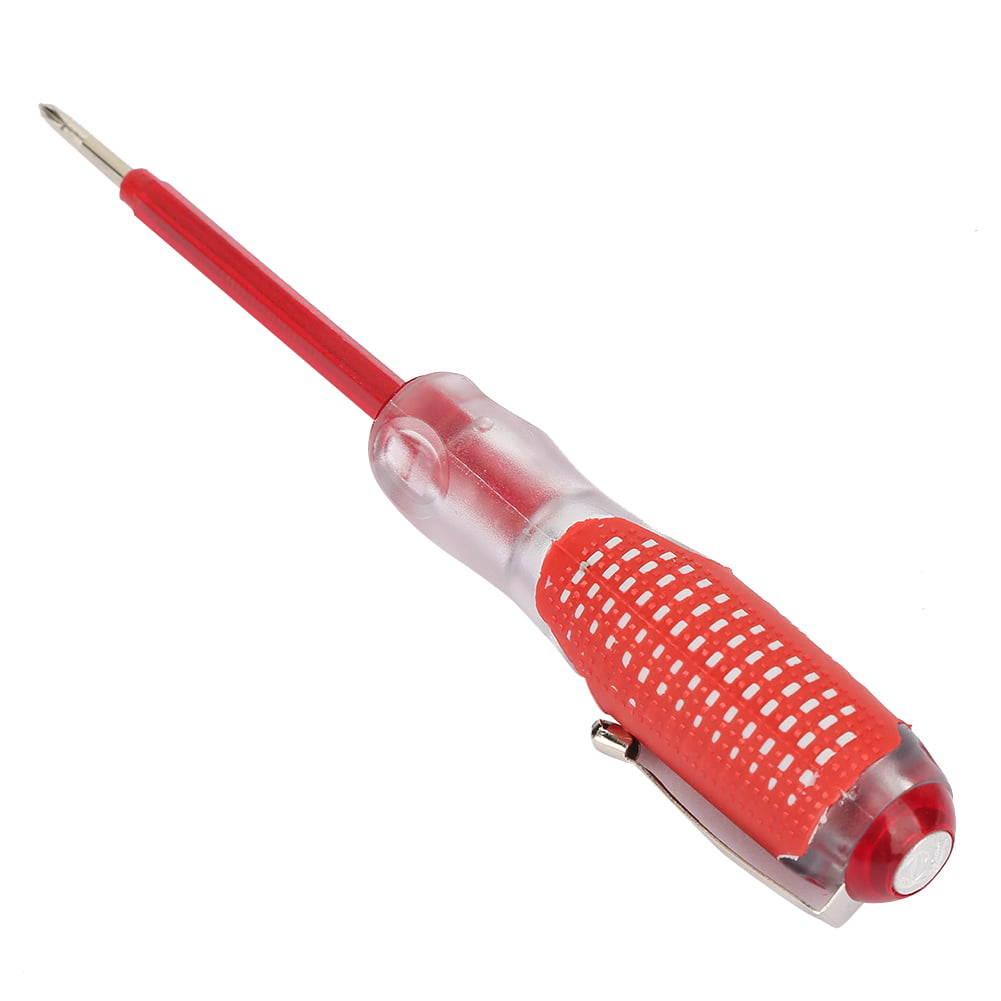 Anti-skid Test Pen Screwdriver 100-500V More Stable 162mm Circuit Tester Tool Plastic 