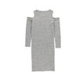 thumbnail image 2 of bar III Womens Heathered Sheath Dress, Grey, Small, 2 of 2