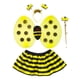 thumbnail image 2 of Kit de disfraz de abeja con alas, falda, varita y diadema para niñas, ideal para Navidad y Halloween. Estilo A, 2 of 8