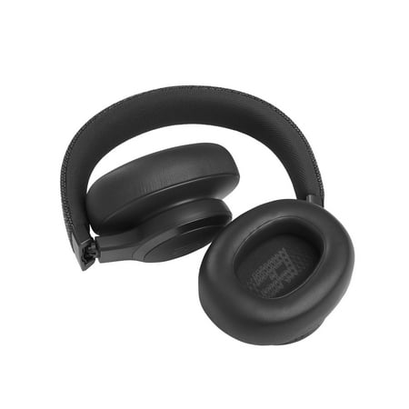 JBL - Live 660NC Wireless Noise Cancelling Over-The-Ear Headphones - Black