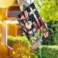 thumbnail image 2 of Miniature Schnauzer Easter American Flag - Garden Flag (11.5" x 17.5"), 2 of 9