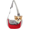 thumbnail image 1 of Arnés para perro, bolso colgante delantero, bolso de mano para cachorro de gato, viaje de malla transpirable, se adapta a bolsos de hombro para perros pequeños y medianos oso de fresa Hogar, 1 of 2