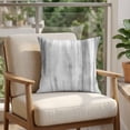 thumbnail image 4 of 16x16 Pillow Covers Set of 2, Light Gray Ombre Square Throw Pillow Covers for Couch/Sofa/Living Room, Modern Abstract Art Oil Painting Decorative Soft Pillowcases for Couch Throw Pillows, 4 of 9