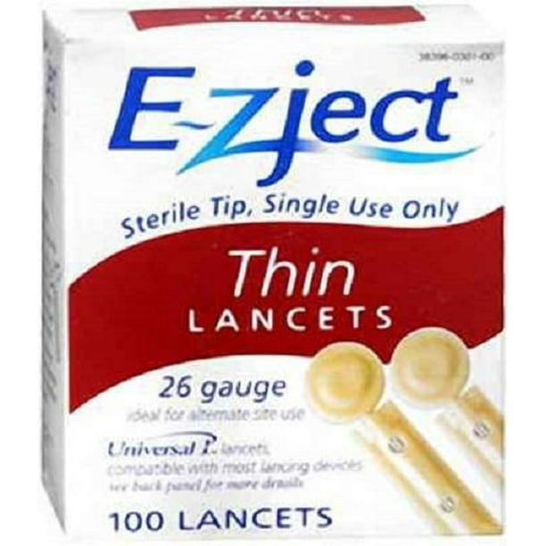 EZject Thin Lancets, 26G, 100ct 383960301005F399