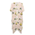 thumbnail image 4 of Xoenoiee Bee Daisy Heart Pattern Swimsuit Cover Up for Women 2026 Open Front Kimono Cardigan Bathing Suit Swimwear Beach Dress Summer Vacation Clothes, 4 of 6