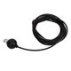 thumbnail image 2 of Cable de polea negro Cable de sistema de polea de fitness Cuerda de alambre de acero resistente para gimnasio Ejercicio en casa 5 m, 2 of 10