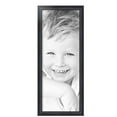 thumbnail image 2 of ArtToFrames 11" x 29" Galleria Noir Picture Frame, 11x29 inch Black MDF Poster Frame (WOM-4083),  Pack, 2 of 8