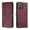 Red, variant on Phone Case for Motorola Moto G14 Flip Folio Wallet Magnetic Closure PU Leather Card Slots Cover Hand Strap
