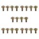 thumbnail image 5 of Pestañas de tornillo de tornillo de tambor de 20 piezas de 20 piezas, tornillos de ensamblaje, metal, parte del tambor para las partes del instrumento, 5 of 9