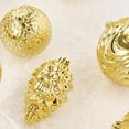 thumbnail image 4 of Tzou 65pcs Christmas Ball Ornaments Set for Christmas Home Indoor Tree Decorations, Gold & White, 4 of 7