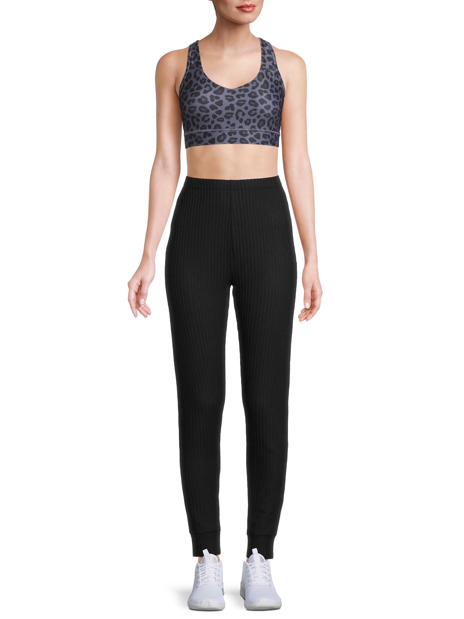 Avia Strappy Sports Bra for Women, Medium Impact, S-2XL