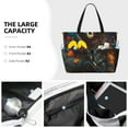thumbnail image 3 of Naloa Vibrant Skull Soldier Large Capacity Beach Bag, Waterproof Sandproof Beach Swim Pool Bag Tote Bag for Women, 3 of 7